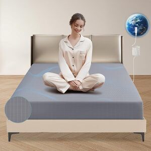 Grounding Sheets California King,Grounding Sheet,Silver Fiber,Grounded Bed Sheet